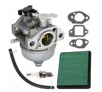 DORFEY Carburatore compatibile con motori Hon-da GCV190 GCV190A GV190LA Carburatore con guarnizione Kit candela(16100-Z0Y-013 kit2)