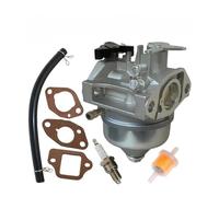 DORFEY Carburatore compatibile con motori Hon-da GCV190 GCV190A GV190LA Carburatore con guarnizione Kit candela(16100-Z0Y-013 kit)