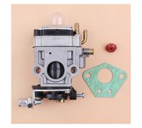 DORFEY Carburatore da 15mm compatibile for Mit-sub-shi TL43 TL52 TU43 TU52 40cc 43cc 49cc Motore Tagliasiepi