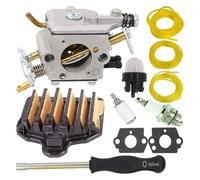 DORFEY Carburatore PP5020AV adatto for motosega a gas a 2 tempi Poulan PP5020 Sostituisci 573952201 C1M-W47 for Crafts-ma 358.350982