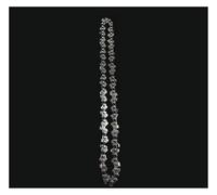 DORFEY Catena for mini motosega da 8 pollici 1/4"P Sega elettrica 45 nodi 22 coltelli Lama for sega Barra for sega mini senza fili Guida for catena Motosega for tronchi(5pcs 8-inch Chain)