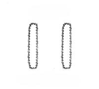 DORFEY Catene for motosega in acciaio mini da 4/6/8 pollici, piastra guida for accessori for motoseghe elettriche, catene di ricambio for mini motoseghe(5PCS 4inch Saw)