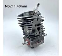 DORFEY Cilindro motore, pistone, albero motore, 38 mm e 40 mm, adatto for Sthil MS171 MS181 MS181C MS211 MS211C, attrezzi da giardino, parti for motosega a gas(MS211 40mm)