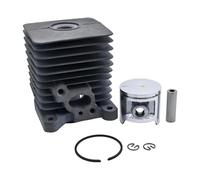 DORFEY Gruppo cilindro 33,5 mm adatto for Homelite S25 ST155 ST175 ST185 ST285 ST385 ST485 2T 25 CC Kit cilindro con gruppo clip perno anello pistone