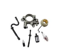 DORFEY Il set completo for la manutenzione della motosega include un oliatore for pompa dell'olio e una molla a vite senza fine insieme a un kit for tubo del carburante.