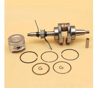 DORFEY Kit albero motore, pistone e anello di tenuta da 39 mm, adatto for decespugliatore h0-n-d-a GX35 GX 35 a 4 tempi, 13101-Z0Z-000