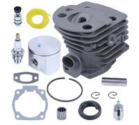 DORFEY Kit Cilindro Pistone Da 45 Mm Adatto For Motosega h-u-s-q-v-a-r-n=a 50 51 55 Sostituisci 503 60 91 71 Valvola Di Decompressione Tubo Filtro Carburante Guarnizione