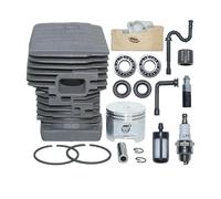 DORFEY Kit cilindro pistone da 46 mm adatto for parti di motosega Sthil 029 MS290 039 MS390 con guarnizione e cuscinetti di tenuta dell'olio
