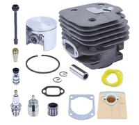 DORFEY Kit cilindro pistone da 52 mm adatto for motosega h-u-s-q-v-a-r-n=a 61 268 272 272XP BIGBORE sostituisce la linea del filtro aria carburante 503758172 W Senza marca/Generico
