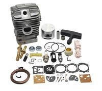 DORFEY Kit cilindro, pistone e carburatore da 47 mm, adatto for Sthil MS290 MS310 029 MS390 039 031, perno barra motosega, dado, fune di avviamento, parti di riparazione.