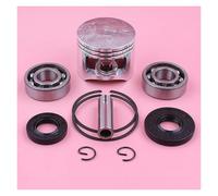DORFEY Kit di anelli elastici for pistone da 45 mm for motosega cinese 5200, 52 cc, guarnizione dell'olio del cuscinetto di manovella, ricambio for motosega.