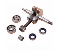 DORFEY Kit di cuscinetti a sfera for albero motore in acciaio resistente, guarnizione dell'olio, adatto for motosega H-u-s-q-v-a-r-n-=a 61 268 272 XP, parti n. 503 61 33-71