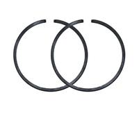 DORFEY Kit di fasce elastiche for pistone da 35 mm x 1,2 mm, 2 pezzi for decespugliatore, tagliasiepi, tosaerba a benzina, parti di utensili da giardino