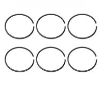 DORFEY Kit di fasce elastiche for pistone da 6 pezzi, 46 mm x 1,5 mm, adatto for motosega H-u-s-q-v-a-n-a 51 55 Ran-cher 257 357 XP EPA 359 EPA, ricambio 503289014