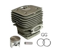 DORFEY Kit di riparazione della parte superiore della guarnizione del pistone del cilindro da 56 mm adatto for motosega H-u-s-q-v-a-r-n=a 395 395XP