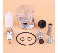 DORFEY Kit fasce elastiche pistone da 46 mm adatto for H-u-s-q-v-a-r-n-a 555 556 560 562 562XP 560XP 560XPG filtro carburante valvola di decompressione pompetta di adescamento candela