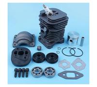 DORFEY Kit guarnizione cilindro pistone albero motore cuscinetto a sfere adatto for motosega Partner Formula 400 5000 350 351 352 370 371 390 401 420 da 41 mm