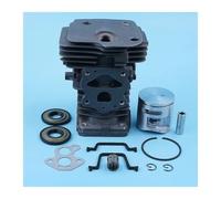 DORFEY Kit guarnizione cilindro pistone manovella da 44 mm adatto for motosega H-u-s-q-v-a-r-n-=a 450, Rancher 445, 445e, cuscinetti ad aghi rivestiti in Nikasil, pezzi di ricambio