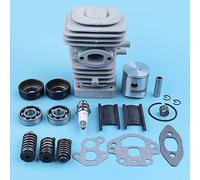 DORFEY Kit guarnizione cuscinetto cilindro pistone manovella da 39 mm adatto for motosega H-u-s-q-v-a-r-n-a 240 240E 235E 235 236 236E AV Tampone di montaggio molla set