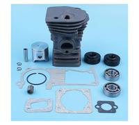 DORFEY Kit guarnizione di tenuta del cuscinetto dell'albero motore del pistone del cilindro della motosega da 40 mm, adatto for H-u-s-q-v-a-r-n=a 340 345 E, ricambio for attrezzi da giardino.