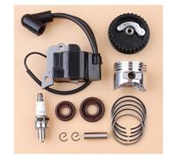 DORFEY Kit guarnizioni for puleggia, albero a camme, bobina di accensione, fasce elastiche da 35 mm, adatto for mini decespugliatore con motore a 4 tempi h0-n-d-a GX25 da 25 cc.