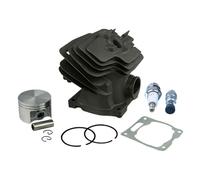 DORFEY Kit motore con cilindro e pistone da 52 mm adatto for SthiL MS382 MS382C MS 382 Motosega Candela Valvola di decompressione Parte di ricambio