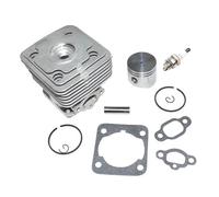 DORFEY Kit pistone cilindro da 40 mm adatto for Oleo-Mac 741 BC420 BCF420 Sparta 42 44 420 440 441 4400 OM43 EFCO 8410 DSF4200 EF4300 Stark 37 38 4