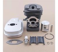 DORFEY Kit silenziatore cilindro pistone da 39 mm adatto for motosega h-u-s-q-v-a-r-n=a 235 236 236E 240 240E 545050417, 545180843 distanziale cilindro in plastica