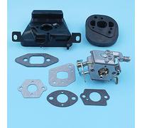 DORFEY Kit staffa filtro aria collettore di aspirazione carburatore adatto for motosega MCCULLOCH MAC CAT 335 435 440 for ricambio carburatore wal bro