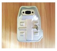 DORFEY Marmitta 3WF-3A adatta for irroratrici a 2 tempi k-a-s-e-i cinesi 1E40F/FP-3Z 3WF-2.6A/B Mister Dusters Guarnizione for tubo di scarico rivestita AL-ZN(NO gasket screw)