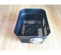 DORFEY Marmitta e copertura EX27 adatte for Robin EX270 SP270 for Wacker WM270 9HP Motore Pompa dell'acqua Silenziatore di scarico Rivestimento marmitta completo(Only Cover)