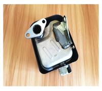 DORFEY Marmitta EX17 e copertura adatta for Robin EX13 EX21 Motore Pompa acqua Silenziatore di scarico Silenziatore Copertura Sostituzione completa(Muffler gasket)