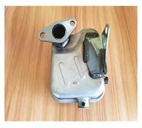 DORFEY Marmitta EX17 e copertura adatta for Robin EX13 EX21 Motore Pompa acqua Silenziatore di scarico Silenziatore Copertura Sostituzione completa(Muffler only)