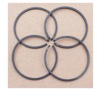 DORFEY Set di 4 fasce elastiche for pistone da 36 mm x 1,5 mm, adatte for motoseghe Sthil 009 010 AV, pezzi di ricambio 1120 034 3001, parti for utensili da giardino