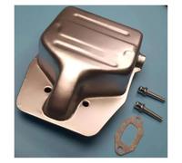 DORFEY Silenziatore 3wf-3a adatto for irroratrici a 2 tempi k-a-s-e-i Chin-e-s-e 1e40f/Fp-3z 3wf-2.6a/B Mister Dusters Tubo di scarico rivestito in Al-Zn(Muffler 4PCS Kit)