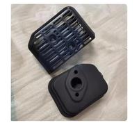 DORFEY Silenziatore e copertura Xp225 adatti for Zongshen Xp160 Xp200 5,5 CV 160 cc albero verticale Gt1p65 silenziatore e copertura for tubo di scarico del tosaerba