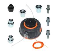 DORFEY Testina for decespugliatore P25 P35 Adatta for McCulloch Li-40T Premio T251 TM252 T26CS TM281 Trim Mac Partner B322 B347 B367 B407 BA300 B257 B297