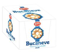 Doria, Bucaneve Biscotti Frollini dal gusto Unico ed Inimitabile - Cubo Box 16 confezioni da 28gr