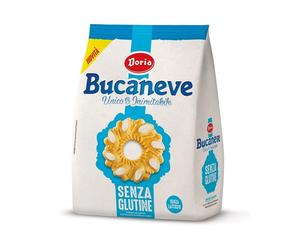 Doria Bucaneve Biscotto Senza Glutine e Senza Lattosio, 200g