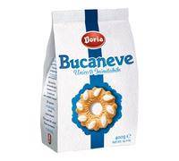 Doria - Bucaneve Classico - Biscotti Ideali per la tua Colazione o Merenda - 12 Confezioni da 400 gr Ciascuna