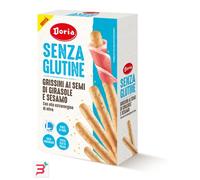 DORIA GRISSINI SEMI GIRASOLE-SESAMO 5 PEZZI DA 20 G