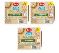Doria PanGrande Integrale, Pane Senza Glutine con Lievito Madre, Ricco di Fibre, 300g 3 CONFEZIONI