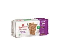 Doria Semplicissimi Crackers di Riso Nero e Semi di Lino Fonte di Fibre 245g - Vegan