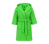 Dorian Home - Accappatoio Bambino e Bambina in Spugna con Cappuccio, Tasche, Cintura a Passanti e Gancio, 100% Cotone Traspirante Ipoallergenico - Morbido Durevole Assorbente per Piscina, Mare, Bagno