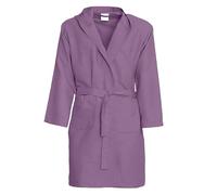 Dorian Home - Accappatoio Uomo e Donna in Microfibra Anallergico, Morbido, Leggero, Salvaspazio, Assorbente a Rapida Asciugatura con Cappuccio, Tasche, Cintura a Passanti e Gancio, Lavabile (no Stiro)