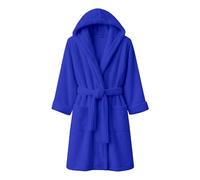 Dorian Home - Accappatoio Uomo e Donna in Spugna con Cappuccio, Tasche, Cintura a Passanti e Gancio in Cotone 100% di Alta Qualità, Durevole e Resistente, Morbido, Assorbente e Lavabile in Lavatrice