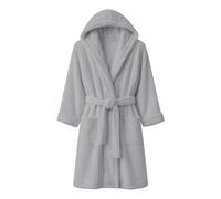 Dorian Home - Accappatoio Uomo e Donna in Spugna con Cappuccio, Tasche, Cintura a Passanti e Gancio in Cotone 100% di Alta Qualità, Durevole e Resistente, Morbido, Assorbente e Lavabile in Lavatrice