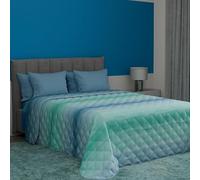 Dorian Home - Trapunta Una Piazza e Mezza 220x260 100% Puro Cotone Morbido, Certificato e Traspirante, Copriletto Una Piazza e Mezzo Estivo e Autunnale Trapuntato, Trapuntino Leggero Ideale 4 Stagioni