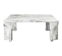 Doric Tavolino da caffè 80x80 cm Grigio Tempestoso
