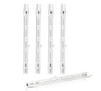 DoRight 100W Lampadina Alogena R7S 118mm Dimmerabile Lineare Lampada Alogena Bianco Caldo 2800K T3, Tipo J118 per Lavoro, Sicurezza, Illuminazione Paesaggistica, Lampade 1500lm AC 220-240V(5 pezzi)